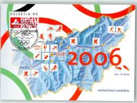 1950 Sion Sitten - Olympische Winterspiele 2006 Bewerbung Schweiz