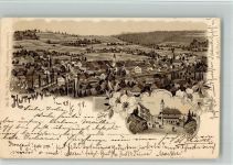 4950 Huttwil 1898 BOAKC Lithographie Kirche