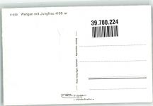 3823 Wengen Foto AK Winter Jungfrau Foto Gyger