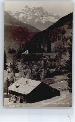 1863 Le Sépey Cergnat - Häuser, Turm