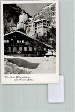 3752 Wimmis FOTO KEINE AK Turm Neujahr Fels Foto 10cm x 7cm, rückseitig Haftspuren