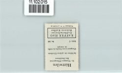 8536 Hüttwilen - Vignette Wappen Kaffee Hag ca 1920-1940