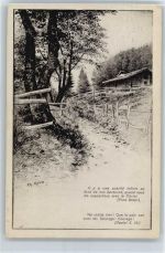 1854 Leysin - Chemin de Prafendaz