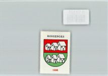 1513 Rossenges - Vignette Wappen Kaffee Hag ca 1920-1940