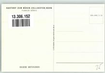 3052 Zollikofen Foto AK Auto Gasthaus zum Bären Metzgerei