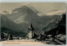 3782 Lauenen b. Gstaad - Kirche Wildhorn