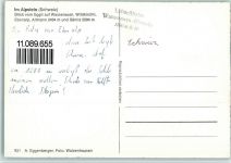 Alpstein - Im Alpstein Blick vom Eggli auf Wasserauen Wildkirchli Ebenalp altmann und Säntis