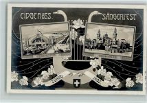 8000 Zürich 1905 - Jugendstil - Sängerfest 1905 AK