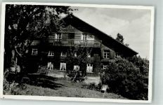 3132 Riggisberg 1949 Foto AK Pension Ferienheim Waldruh