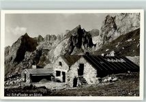 Schafboden 1939 - Foto Gaberell 103 Schafboden am Säntis Wirtschaft