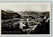 1854 Leysin - et vue sur les Alpes