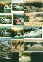Rheinfall Lot mit 21 AK, ca. 1898-1926; überwiegend gute Erhaltung, teils gelaufen Sammlung Schweiz Posten 21 bis 100 AK