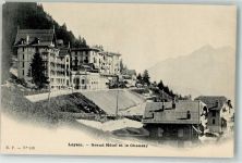 1854 Leysin - Grand Hotel Chaussy