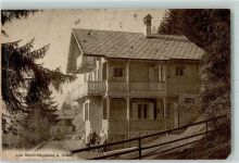 1884 Huémoz Gebrauchsspuren Keine AK Les Sapins