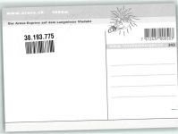 7057 Langwies Foto AK Eisenbahn Arosa-Express Langwieser Viadukt