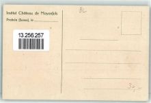 4133 Pratteln Künstlerkarte Institut Chateau de Mayenfels Vue de la Terrasse Cote Est sign. D. Müller