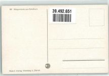 4500 Solothurn Soleure - Bürgersleute