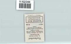 8488 Turbenthal - Vignette Wappen Kaffee Hag ca 1920-1940