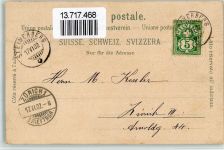 6416 Steinerberg 1902 BOAKC Bahnhof Eisenbahn Kirche