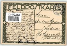 Füs. Bataillon 81 Grenzbesetzung 1914/1915