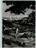 7212 Seewis Dorf - Kirche mit Scesaplana