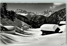 3987 Riederalp - Mischabel Matterhorn Weisshorn Winter