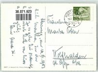 8536 Hüttwilen 1953 Foto AK Schloss Steinegg Kurhaus