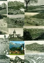 Lot mit 82x Semi AK, ca. 1935-1960; überwiegend gute Erhaltung, größtenteils gelaufen Sammlung Schweiz Posten 21 bis 100 AK