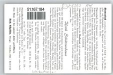 6362 Stansstad - Hotel Schützenhaus, Werbekarte, Badeort