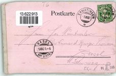 Passwang Gebrauchsspuren Alpenpanorama Gasthaus zum Oberpasswang Lithographie