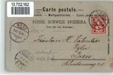 3076 Worb 1898 BOAKC Lithographie Vorläufer Stahlstich