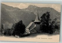 1658 Rossinière Foto AK Kirche