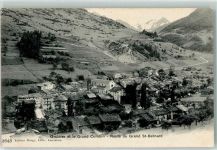 1937 Orsières 1908 - Grand Combin Straße zum Grand Sr. Bernard