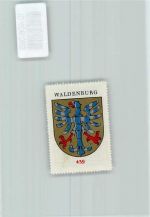4437 Waldenburg - Vignette Wappen Kaffee Hag ca 1920-1940 Adler
