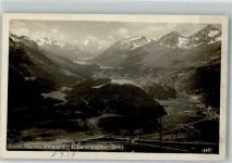 7515 Sils/Segl Baselgia Foto AK Oberengadiner Seen