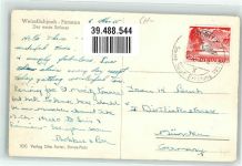 Parsenn 1917 - Winter Weissfluhjoch Skifahrer