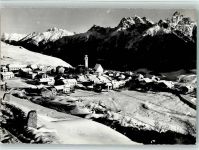 7551 Ftan - Ortsansicht Winteraufnahme