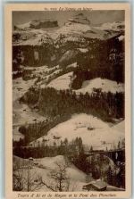 1863 Le Sépey Ormont-Dessous Gebrauchsspuren Winter