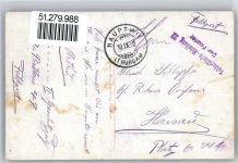 9213 Hauptwil - 1922, Feldpost, Feldartillerie-Abteilung 22 Der Fourier, Kirche