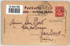 3294 Büren an der Aare 1900 Künstlerkarte sign.