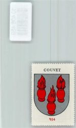 2108 Couvet - Vignette Wappen Kaffee Hag ca 1920-1940