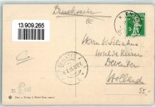 3713 Reichenbach im Kandertal 1911 - Bahnlinie Bahnhof