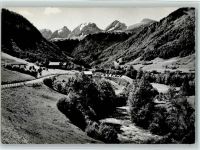 9655 Stein SG - Ferienland Obertoggenburg Die Thur bei Stein mit Churfirsten