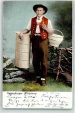 Toggenburg Milchsenn Trachten Toggenburg 1904