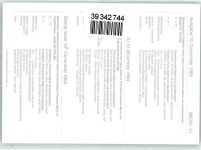 Erbprinz Hans Adam von Liechtentein Ausgabe 10. Dezember 1984 Adel Liechtenstein