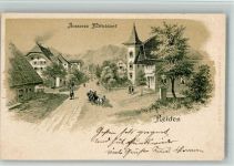 6260 Reiden 1900 BOAKC Lithographie Äusseres Mitteldorf