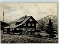 6434 Illgau 1960 Foto AK Oberberg Ski- und Ferienheim v. Stadtturnverein Baden
