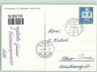 7603 Vicosoprano 1961 Gebrauchsspuren Val Bregaglia