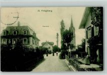 9225 St. Pelagiberg 1918 - Pfarrhaus , Kurhaus AK