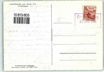 8627 Grüningen Gebrauchsspuren Schlosskirche mit altem Tor